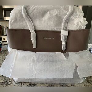 Michael Kors Jet Set Travel Medium Top Zip Multifunction Tote - Cinder